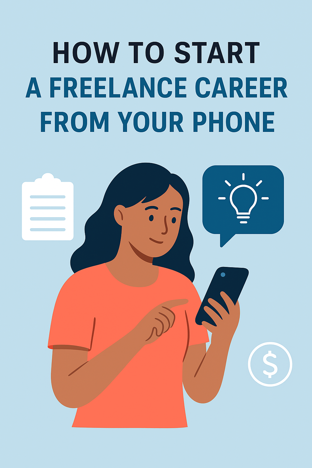 How to Start a Freelance Career from Your Phone